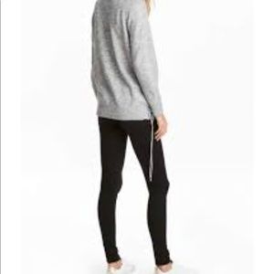 H&M gray maternity sweater